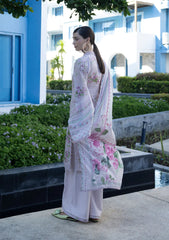 3-PC Unstitched Digital Printed Lawn Santorini By Elaf Premium | EPN-4B