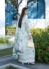 3-PC Unstitched Digital Printed Lawn Santorini By Elaf Premium | EPN-7B