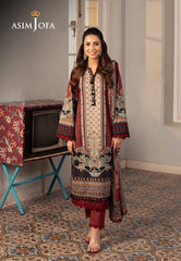 AJAR-26 - 3Piece - Aira Summer Print Collection By Asim Jofa