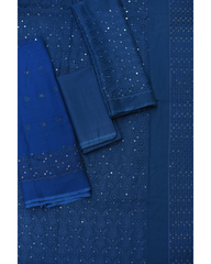4-PC Unstitched Lawn Embroidered Suit | LE-9