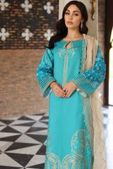 RE4-03 | 3PC Unstitched Signature Lawn Ramadan Edit By Charizma