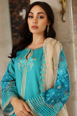 RE4-03 | 3PC Unstitched Signature Lawn Ramadan Edit By Charizma