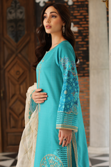 RE4-03 | 3PC Unstitched Signature Lawn Ramadan Edit By Charizma