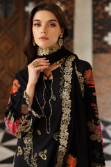 RE4-04 | 3PC Unstitched Signature Lawn Ramadan Edit By Charizma