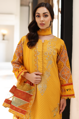 RE4-06 | 3PC Unstitched Signature Lawn Ramadan Edit By Charizma