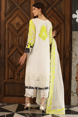 RE4-08 | 3PC Unstitched Signature Lawn Ramadan Edit By Charizma