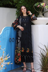CRS4-19 | 3PC Unstitched Suit Embroidered Lawn Collection Reem By Charizma