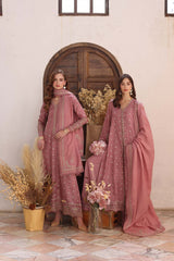 3-PC Unstitched Printed Khaddar Noor By Saadia Asad | Aveline