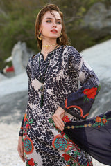 PM4-30 | 3PC Unstitched Printed Lawn Print Melody By Charizma