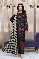 CRB4-03 | 3-PC Unstitched Printed Lawn with Rang-E-Bahar By Charizma