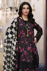 CRB4-03 | 3-PC Unstitched Printed Lawn with Rang-E-Bahar By Charizma