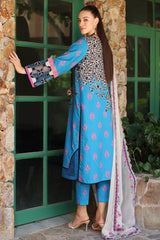 PM4-34 | 3PC Unstitched Printed Lawn Print Melody By Charizma