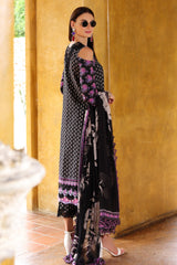 3-PC Unstitched Embroidered Lawn Rang E Bahar By Charizma | CRB05-011 A