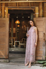 Unstitched 3-PC Eid Luxe PrintedKari By Saadia Asad | D1-A