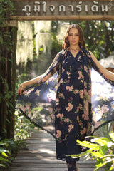 Unstitched 3-PC Eid Luxe PrintedKari By Saadia Asad | D8-B