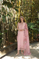 Unstitched 3-PC Eid Luxe PrintedKari By Saadia Asad | D1-A