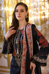 CT5-04 | 3Pc Unstitched Suit Premium Chiffli Collection Eid Edition Tabeer By Charizma