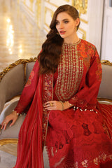 CT5-02 | 3Pc Unstitched Suit Premium Chiffli Collection Eid Edition Tabeer By Charizma
