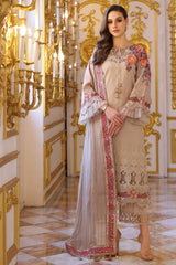 CT5-01 | 3Pc Unstitched Suit Premium Chiffli Collection Eid Edition Tabeer By Charizma