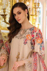 CT5-01 | 3Pc Unstitched Suit Premium Chiffli Collection Eid Edition Tabeer By Charizma