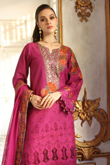 CT5-07 | 3Pc Unstitched Suit Premium Chiffli Collection Eid Edition Tabeer By Charizma