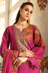 CT5-07 | 3Pc Unstitched Suit Premium Chiffli Collection Eid Edition Tabeer By Charizma