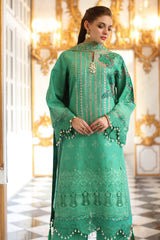 CT5-03 | 3Pc Unstitched Suit Premium Chiffli Collection Eid Edition Tabeer By Charizma