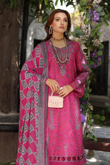 CP5-03 | 3Pc Unstitched Suit Printed Lawn Collection Vol-01 C-Print By Charizma