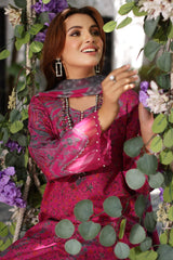 CP5-03 | 3Pc Unstitched Suit Printed Lawn Collection Vol-01 C-Print By Charizma