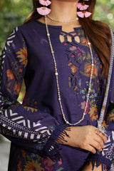 CP5-06 | 3Pc Unstitched Suit Printed Lawn Collection Vol-01 C-Print By Charizma