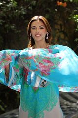 CP5-02 | 3Pc Unstitched Suit Printed Lawn Collection Vol-01 C-Print By Charizma