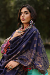 SPW4-06 | 3Pc Unstitched Suit Winter Printed Linen Signature Print By Charizma