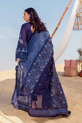 NE-77 NILE - 3PC - Unstitched Sehra Swiss Lawn By Nureh