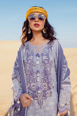 NE-80 CAMEO - 3PC - Unstitched Sehra Swiss Lawn By Nureh