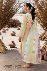 MPEC 2026 | 3PC Unstitched Lawn Suit Embroidered Premium Luxury By Muscari