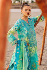 MPEC 2029 | 3PC Unstitched Lawn Suit Embroidered Premium Luxury By Muscari