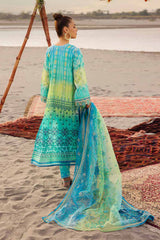 MPEC 2029 | 3PC Unstitched Lawn Suit Embroidered Premium Luxury By Muscari