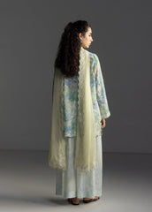 3-PC Unstitched Emroidered Lawn Coco By Zara Shahjahan | AIRA-6A