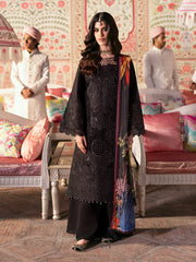 Aaina | 3Pc Unstitched Suit Luxury Lawn 25 Husn e Jahan By Mahnur