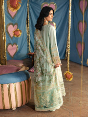 Amalia | 3Pc Unstitched Suit Luxury Lawn 25 Husn e Jahan By Mahnur