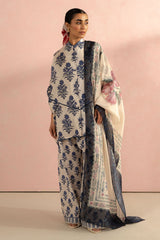 Amari-1A | 3Pc Unstitched Suit Prints Lawn Coco By Zara Shahjahan
