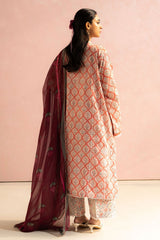 Amaya-10A | 3Pc Unstitched Suit Prints Lawn Coco By Zara Shahjahan