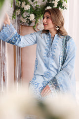 Ariana | 3Pc Unstitched Suit Summer Embroidered Edit '26 Nova By Rang Rasiya