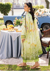 MELC-614 | 3PC Unstitched Lawn Digital Print Chickenkari Emb Luxury By Muscari