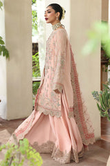 3-PC Unstitched Embroidered Organza Luxury Formals By Imrozia | I-235 ELNAZ