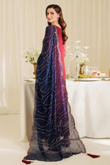 3-PC Usntitched Embroidered Chiffon Noore By Imrozia Serene | SAIRA