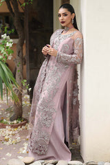 3-PC Unstitched Embroidered Organza Luxury Formals By Imrozia | I-233 NAIRA