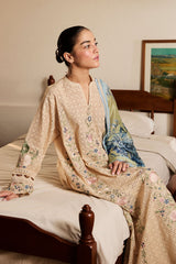 Unstitched 3-PC Embroidered Lawn Satori by Zara Shahjahan Asa-5A