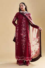 Unstitched 3-PC Embroidered Lawn Satori by Zara Shahjahan Asa-5B