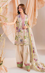 Aura-MW-01 | 3Pc Unstitched Suit Winter Meraki By Asifa & Nabeel